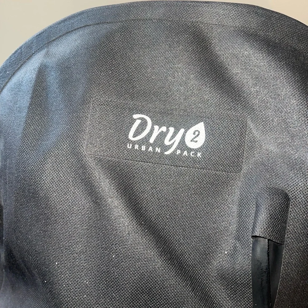 Black Urban Water Resistant  Backpack Sturdy. Great For Cycle, Camping Or Hiking